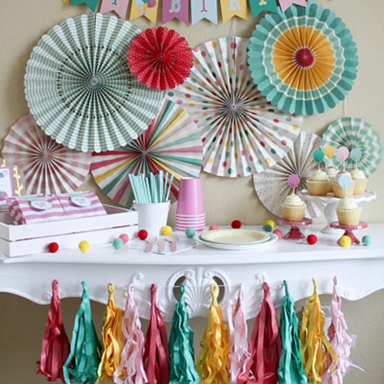 8pcs Paper Fans Set Party Rosettes Coral Fans Gold Baby Shower Decorations 18th Birthday Wedding Engagement Party Decorations
8pcs Paper Fans Set Party Rosettes Coral Fans Gold Baby Shower Decorations 18th Birthday Wedding Engagement Party Decorations