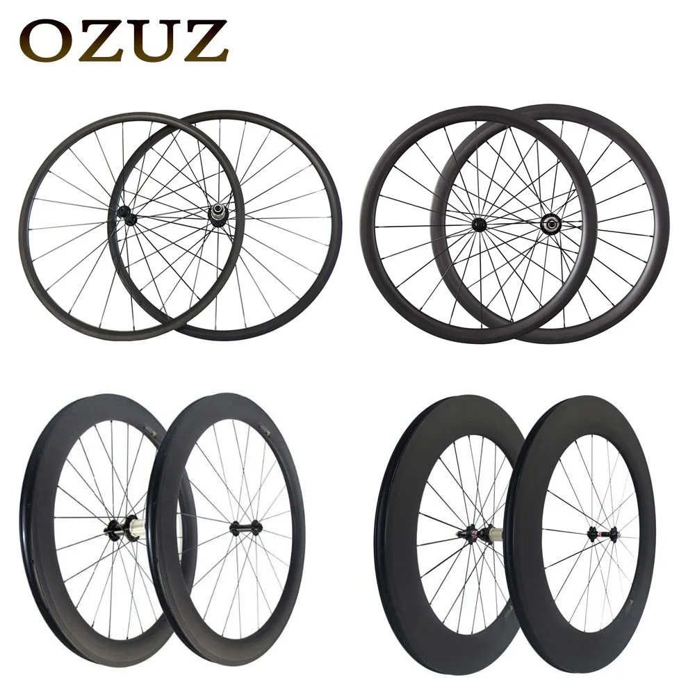 Super Light Standard Powerway R13 Carbon Bicycle Wheels 24 38 50 mm Depth Clincher Tubular Road Bike Wheelset 700C 3K
Super Light Standard Powerway R13 Carbon Bicycle Wheels 24 38 50 mm Depth Clincher Tubular Road Bike Wheelset 700C 3K