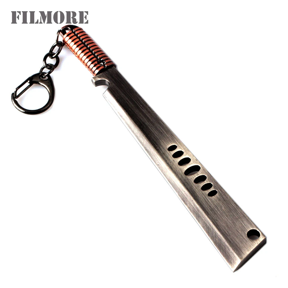 Game Playerunknown's Battlegrounds PUBG Keychain 16cm WINNER Alloy Arms Model Weapon Car Bag Key Buckle Knife Pendant Keyring
Game Playerunknown's Battlegrounds PUBG Keychain 16cm WINNER Alloy Arms Model Weapon Car Bag Key Buckle Knife Pendant Keyring