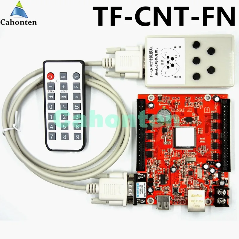 TF-CNT-FN Counting game display dedicated LED control card for sports scores, count screen board led controller system
TF-CNT-FN Counting game display dedicated LED control card for sports scores, count screen board led controller system
