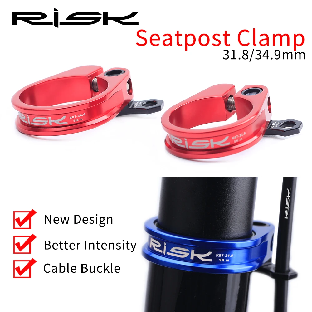 2019 New 31.8/34.9mm Bike Seat Post Clamp Ultralight Lock Bicycle Seatposts Clamps Bike Seatpost Clip
2019 New 31.8/34.9mm Bike Seat Post Clamp Ultralight Lock Bicycle Seatposts Clamps Bike Seatpost Clip