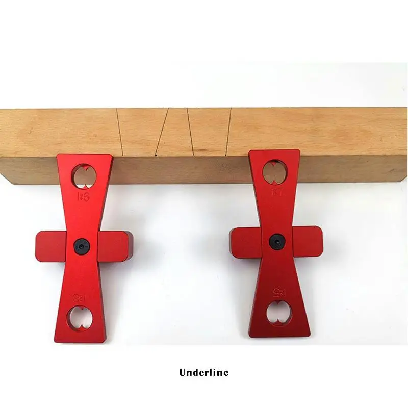 Dovetail Marker Aluminum Alloy Hand Cut Wood Joints Gauge Dovetail Guide Tool with Scale Dovetail Template Size 1:5/1:6/1:7/1:8
Dovetail Marker Aluminum Alloy Hand Cut Wood Joints Gauge Dovetail Guide Tool with Scale Dovetail Template Size 1:5/1:6/1:7/1:8
