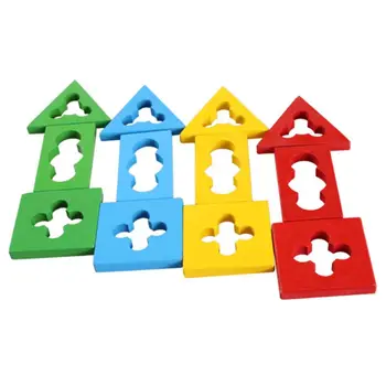 Wooden Geometric Sorting Board Educational Baby Kids Puzzle Building Blocks Toys Set N26_E
Wooden Geometric Sorting Board Educational Baby Kids Puzzle Building Blocks Toys Set N26_E
