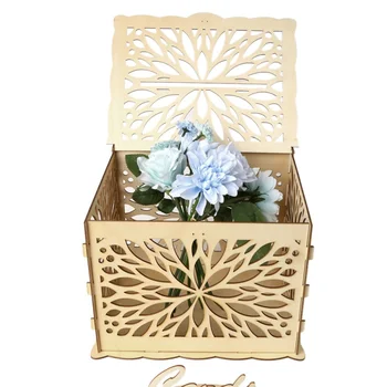 New Novel Elegant Wedding Gift Box Wooden Card Money Box Wedding Decoration Supplies For Birthday Party 30*24*22.5 CM
New Novel Elegant Wedding Gift Box Wooden Card Money Box Wedding Decoration Supplies For Birthday Party 30*24*22.5 CM