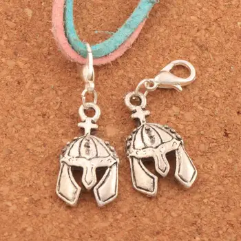37.3x12.6mm 100PCS zinc alloy Cross Knight Helmet Clasp European Lobster Trigger Clip On Charm Beads C259
37.3x12.6mm 100PCS zinc alloy Cross Knight Helmet Clasp European Lobster Trigger Clip On Charm Beads C259