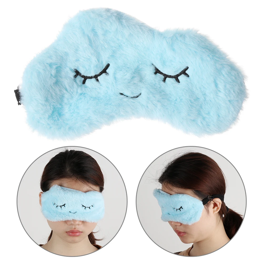 1Pcs Soft Eye Blindfold Super soft plush Cartoon cloud eye mask cute eyelashes sleep shade Eyepatch Sleeping Aid Eye Patch Gift
1Pcs Soft Eye Blindfold Super soft plush Cartoon cloud eye mask cute eyelashes sleep shade Eyepatch Sleeping Aid Eye Patch Gift