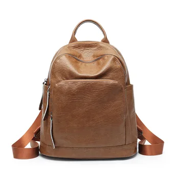 Vintage Retro Women Backpack Cowhide Leather Soft Bag Backpacks School For Teenage Girl Large Bagpack Mochila Feminine
Vintage Retro Women Backpack Cowhide Leather Soft Bag Backpacks School For Teenage Girl Large Bagpack Mochila Feminine