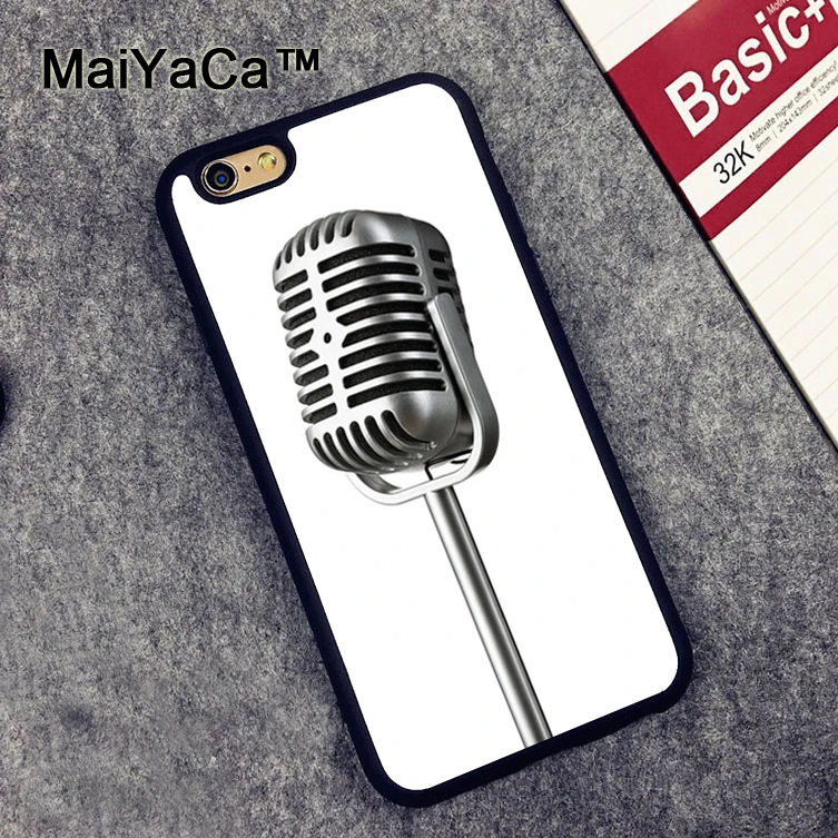 MaiYaCa Vintage Silver Microphone Mobile Phone Case Skin Shell For iphone 7 8 6 6S Plus X XR XS MAX 5 5S SE Cover Coque
MaiYaCa Vintage Silver Microphone Mobile Phone Case Skin Shell For iphone 7 8 6 6S Plus X XR XS MAX 5 5S SE Cover Coque