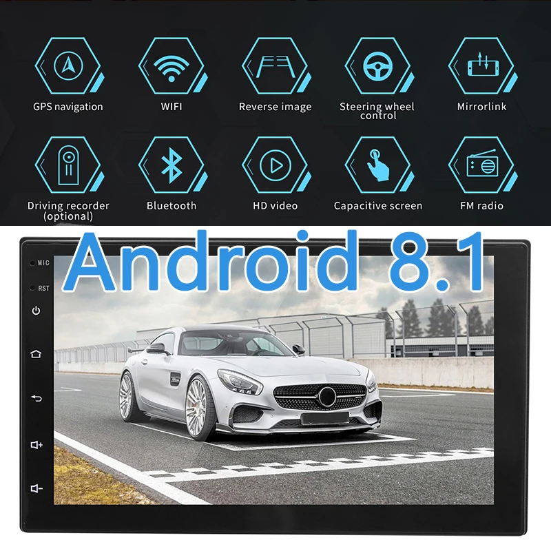 Quality Car Stereo GPS Navigation Radio Player Double Din WIFI 7" Inch Touch For Android
Quality Car Stereo GPS Navigation Radio Player Double Din WIFI 7" Inch Touch For Android