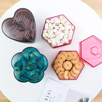 Creative Plastic Three-Layer Transparent Cover Candy Boxes Organizer Home Living Room Desktop Candy Snacks Dried Fruit Plate
Creative Plastic Three-Layer Transparent Cover Candy Boxes Organizer Home Living Room Desktop Candy Snacks Dried Fruit Plate
