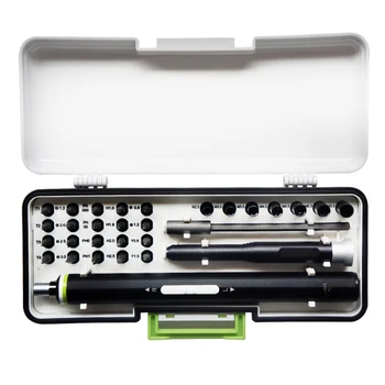 30pcs Durable Mini Electric Precision Electric Screwdriver Set Disassembly Repair Kit Hand Screwdriver Bit Set
30pcs Durable Mini Electric Precision Electric Screwdriver Set Disassembly Repair Kit Hand Screwdriver Bit Set