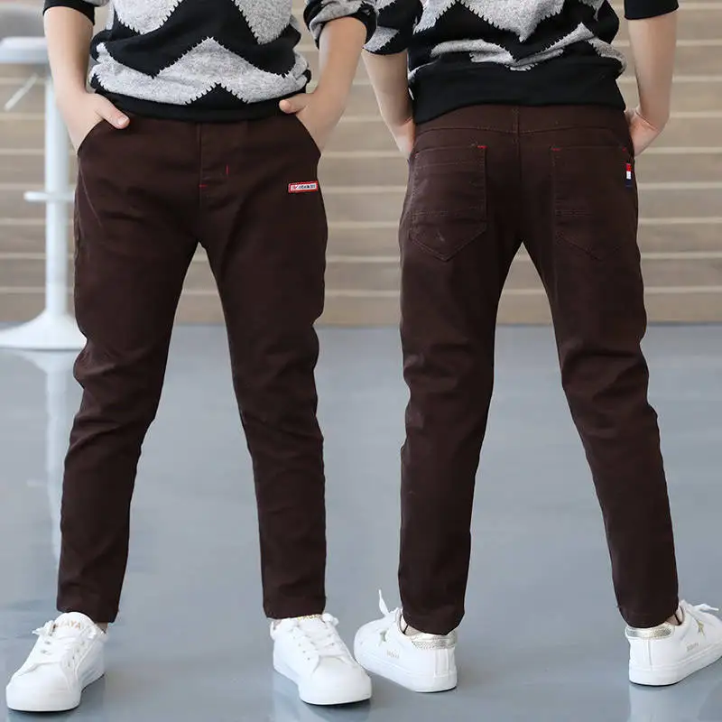 Boys pants 2019 spring and autumn new children's clothing boys casual trousers in the big children's slim feet pants
Boys pants 2019 spring and autumn new children's clothing boys casual trousers in the big children's slim feet pants