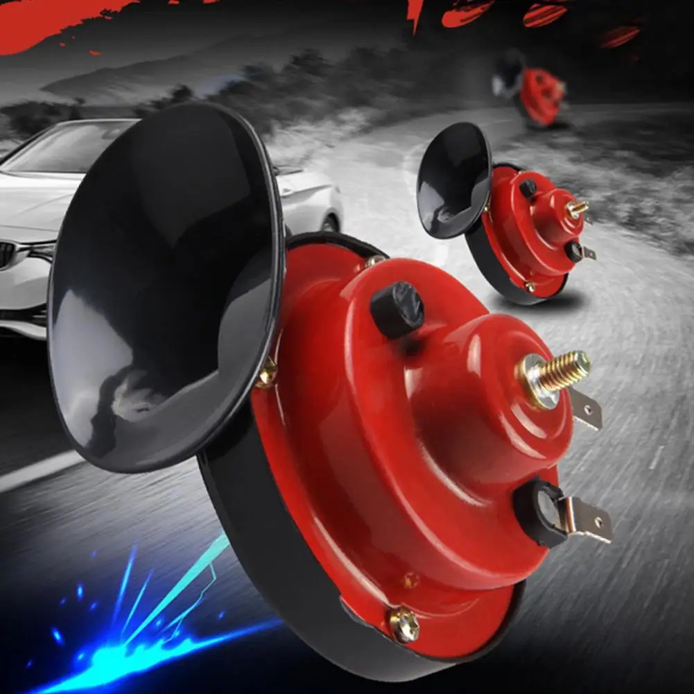 2PCS L Size Car Air Horm Loud Universal All 12V 120DB Car Dual-tone Snail Electric Siren on Car Air Horn Loud signal Car Styling
2PCS L Size Car Air Horm Loud Universal All 12V 120DB Car Dual-tone Snail Electric Siren on Car Air Horn Loud signal Car Styling