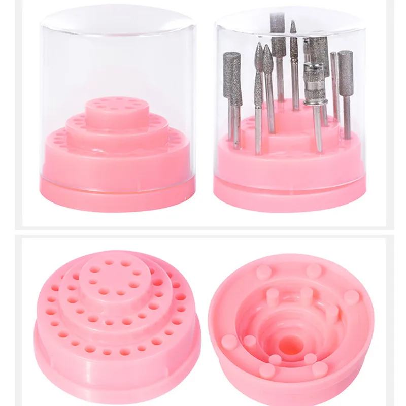 1 Set 48 Holes Pink Nail Drill Bits Holder Stand Display Nail Drill Bit Box Organizer Container Manicure Tool
1 Set 48 Holes Pink Nail Drill Bits Holder Stand Display Nail Drill Bit Box Organizer Container Manicure Tool