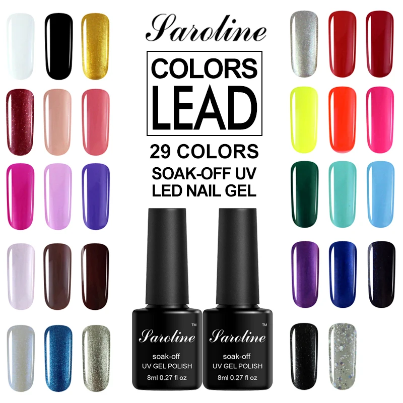 Saroline Colors UV Gel Nail Polish for Nail Design Soak Off Hybrid Enamel 7ml Color Nail Gel Polish Fashion Gel Varnishes Azure
Saroline Colors UV Gel Nail Polish for Nail Design Soak Off Hybrid Enamel 7ml Color Nail Gel Polish Fashion Gel Varnishes Azure