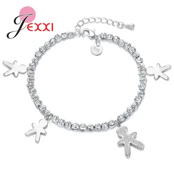 Real 925 Sterling Silver Cubic Zirconia Novel People Design Bracelets Birthday Party Gifts Hot Selling For Women Girls
Real 925 Sterling Silver Cubic Zirconia Novel People Design Bracelets Birthday Party Gifts Hot Selling For Women Girls