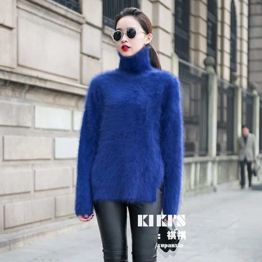 New genuine mink cashmere sweater women pure cashmere pullovers mink jacket with collar free shipping S292
New genuine mink cashmere sweater women pure cashmere pullovers mink jacket with collar free shipping S292