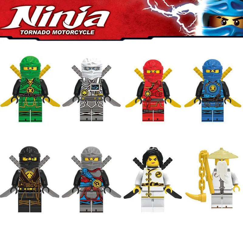 Building Blocks Compatible with LegoINGlys NinjagoIs Sets NINJA Heroes Kai Jay Cole Zane Nya Lloyd Weapons Action Toy Figure zk5
Building Blocks Compatible with LegoINGlys NinjagoIs Sets NINJA Heroes Kai Jay Cole Zane Nya Lloyd Weapons Action Toy Figure zk5