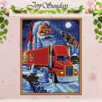 Christmas truck counted Cross Stitch 11CT 14CT Cross Stitch Set Wholesale DIY Cross-stitch Kit Embroidery Needlework
Christmas truck counted Cross Stitch 11CT 14CT Cross Stitch Set Wholesale DIY Cross-stitch Kit Embroidery Needlework