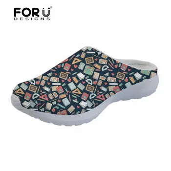 FORUDESIGNS Teacher Pattern Casual Men Sandals Fashion Mens Summer House Slippers Men Beach Breathable Mesh Sandals Water Shoes
FORUDESIGNS Teacher Pattern Casual Men Sandals Fashion Mens Summer House Slippers Men Beach Breathable Mesh Sandals Water Shoes