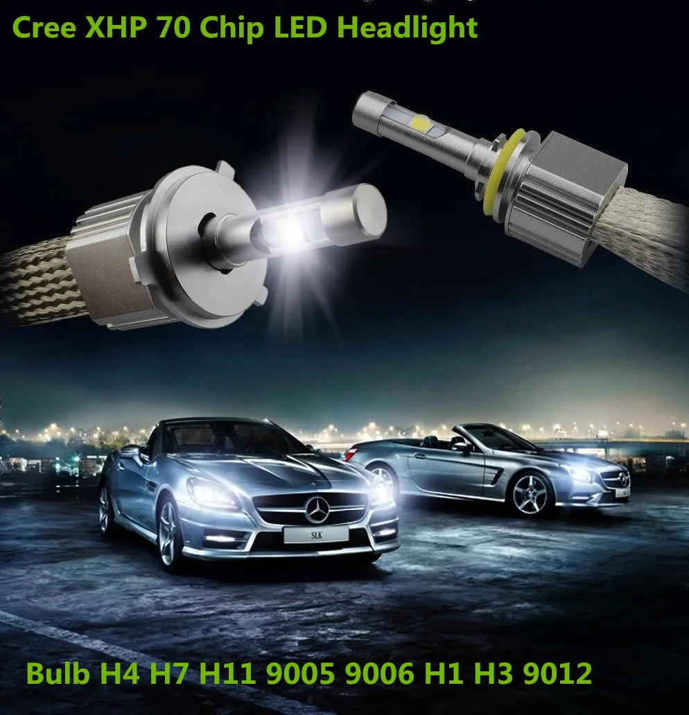 Canbus 110W 13200LM Turbo LED H7 H4 H8 H9 H11 Car Headlight Kit Cree xhp70 CHIPS H1 9005 HB3 9006 HB4 Automobiles DRL Car Lights
Canbus 110W 13200LM Turbo LED H7 H4 H8 H9 H11 Car Headlight Kit Cree xhp70 CHIPS H1 9005 HB3 9006 HB4 Automobiles DRL Car Lights