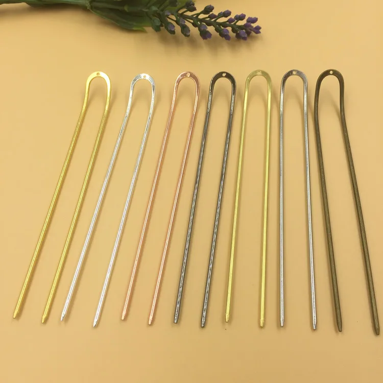 130*2mm straight Alloy with Antique Bronze/Gold/Silver/Black European U-shape chignon Hairgrips Vintage clips DIY Hairpin C-type
130*2mm straight Alloy with Antique Bronze/Gold/Silver/Black European U-shape chignon Hairgrips Vintage clips DIY Hairpin C-type