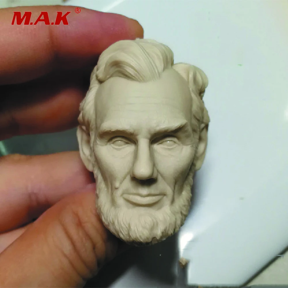 1:6 Scale Abraham Lincoln Male White Head Carving Unpainted for 12" Action Figure Body Accessory in Stock
1:6 Scale Abraham Lincoln Male White Head Carving Unpainted for 12" Action Figure Body Accessory in Stock