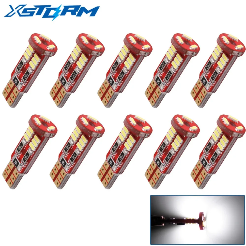 10Pcs T10 Led Canbus W5W 194 4014 15SMD White Auto Car Leds Bulbs Interior Dome Reading Lights Reverse License Plate lamps 12V
10Pcs T10 Led Canbus W5W 194 4014 15SMD White Auto Car Leds Bulbs Interior Dome Reading Lights Reverse License Plate lamps 12V