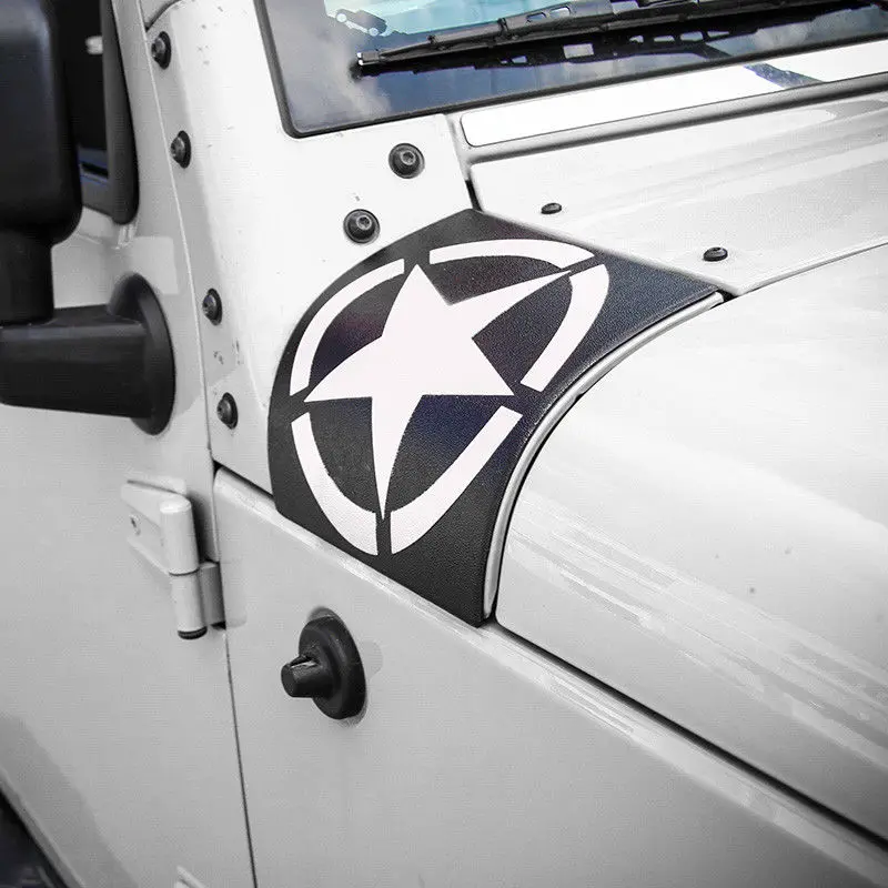 Корпус капота армированный чехол для Jeep Wrangler Rubicon Sahara JK & Unlimited 2007-2017 | Автомобили