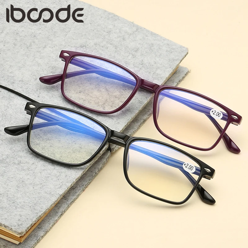iboode Men Reading Glasses Blue Film TR90 Presbyopia Women Hyperopia Eyeglasses Female Male Retro Magnifying Eyewear +1.0 To 4.0
iboode Men Reading Glasses Blue Film TR90 Presbyopia Women Hyperopia Eyeglasses Female Male Retro Magnifying Eyewear +1.0 To 4.0