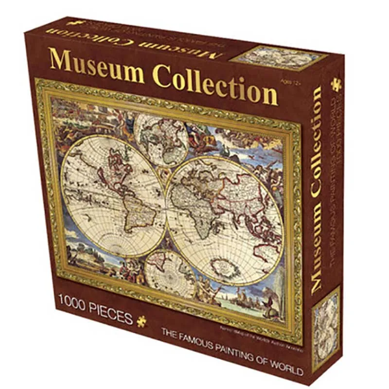 1000 Pcs Jigsaw Puzzle Learning Toys Famous of World Art Gallery Oil Painting DIY Jigsaw Puzzles Gift
1000 Pcs Jigsaw Puzzle Learning Toys Famous of World Art Gallery Oil Painting DIY Jigsaw Puzzles Gift
