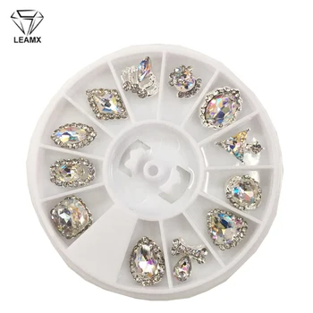 LEMAX Mixed/Box Crystal Strass Nail Art Decorations Rhinestones Alloy 3D Gems Decor Girls Glitter Nail Jewelry Accessories L481
LEMAX Mixed/Box Crystal Strass Nail Art Decorations Rhinestones Alloy 3D Gems Decor Girls Glitter Nail Jewelry Accessories L481