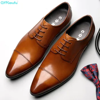 QYFCIOUFU 2019 New Handmade Designer Fashion formal shoes Wedding Male Oxford Shoe Calfskin brand Genuine Leather Men Dress Shoe
QYFCIOUFU 2019 New Handmade Designer Fashion formal shoes Wedding Male Oxford Shoe Calfskin brand Genuine Leather Men Dress Shoe