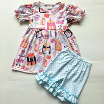 2019 summer new baby girl clothes round neck cute print pattern back to school girls short sleeve pants girls sets
2019 summer new baby girl clothes round neck cute print pattern back to school girls short sleeve pants girls sets