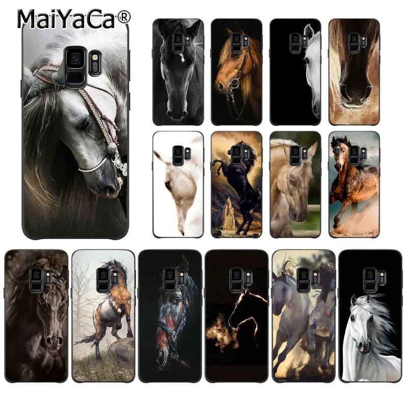 MaiYaCa Animal Horse TPU Black Phone Case Shell for Samsung Galaxy S9 S10 Plus S10E S6 S7 S8 S9 S9Plus
MaiYaCa Animal Horse TPU Black Phone Case Shell for Samsung Galaxy S9 S10 Plus S10E S6 S7 S8 S9 S9Plus
