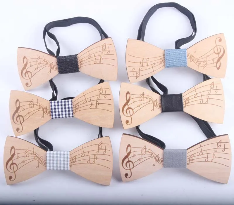 2019 Unique Design Fashion New Natural Environmental Protection Handmade Wooden Bow Tie Notes Pattern Wooden Decorative Bow Tie
2019 Unique Design Fashion New Natural Environmental Protection Handmade Wooden Bow Tie Notes Pattern Wooden Decorative Bow Tie