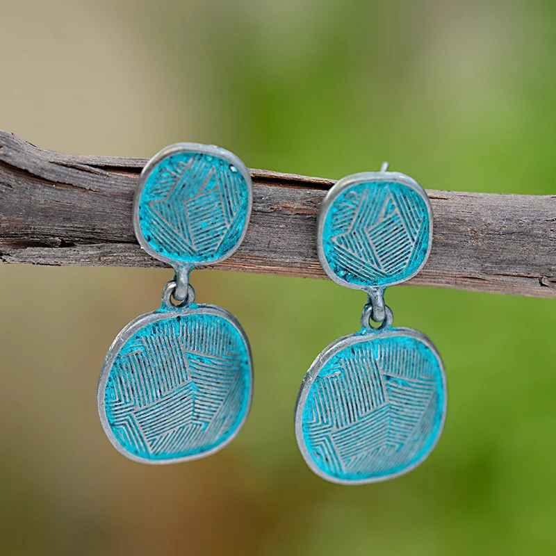 TopHanqi Bohemia Sliver Bronze Drop Earrings For Women Ethnic Retro Geometry Shape Statement Earring Femmes Indian Gypsy Jewelry
TopHanqi Bohemia Sliver Bronze Drop Earrings For Women Ethnic Retro Geometry Shape Statement Earring Femmes Indian Gypsy Jewelry