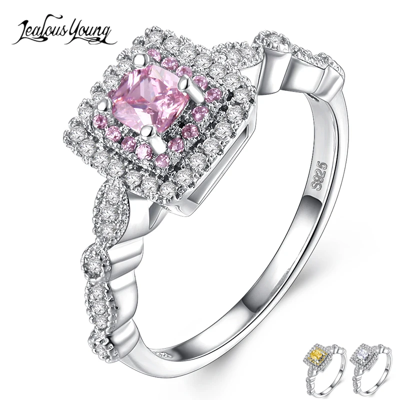 2018 New European and American Fashion Square Zircon Engagement Ring With Romantic Pink Crystal Rings For Women Party
2018 New European and American Fashion Square Zircon Engagement Ring With Romantic Pink Crystal Rings For Women Party