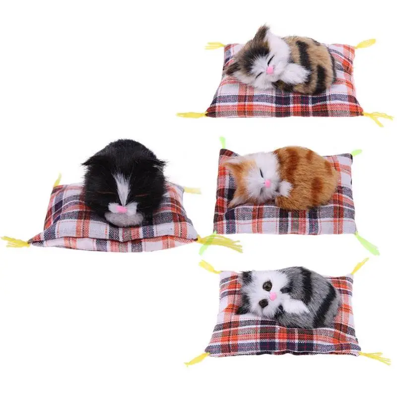 Cute Simulation Plush Sleeping Cat Stuffed Doll peluche Cats With Nest Children's Birthday gifts Kids Gift Photo Prop Cat Toys
Cute Simulation Plush Sleeping Cat Stuffed Doll peluche Cats With Nest Children's Birthday gifts Kids Gift Photo Prop Cat Toys