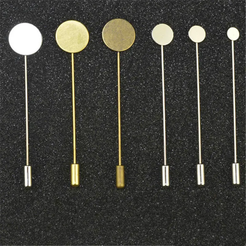 1PC DIY Brooch Pin without Flower Lapel Brooches Base Long Pins for Women Men Jewelry Accessories
1PC DIY Brooch Pin without Flower Lapel Brooches Base Long Pins for Women Men Jewelry Accessories