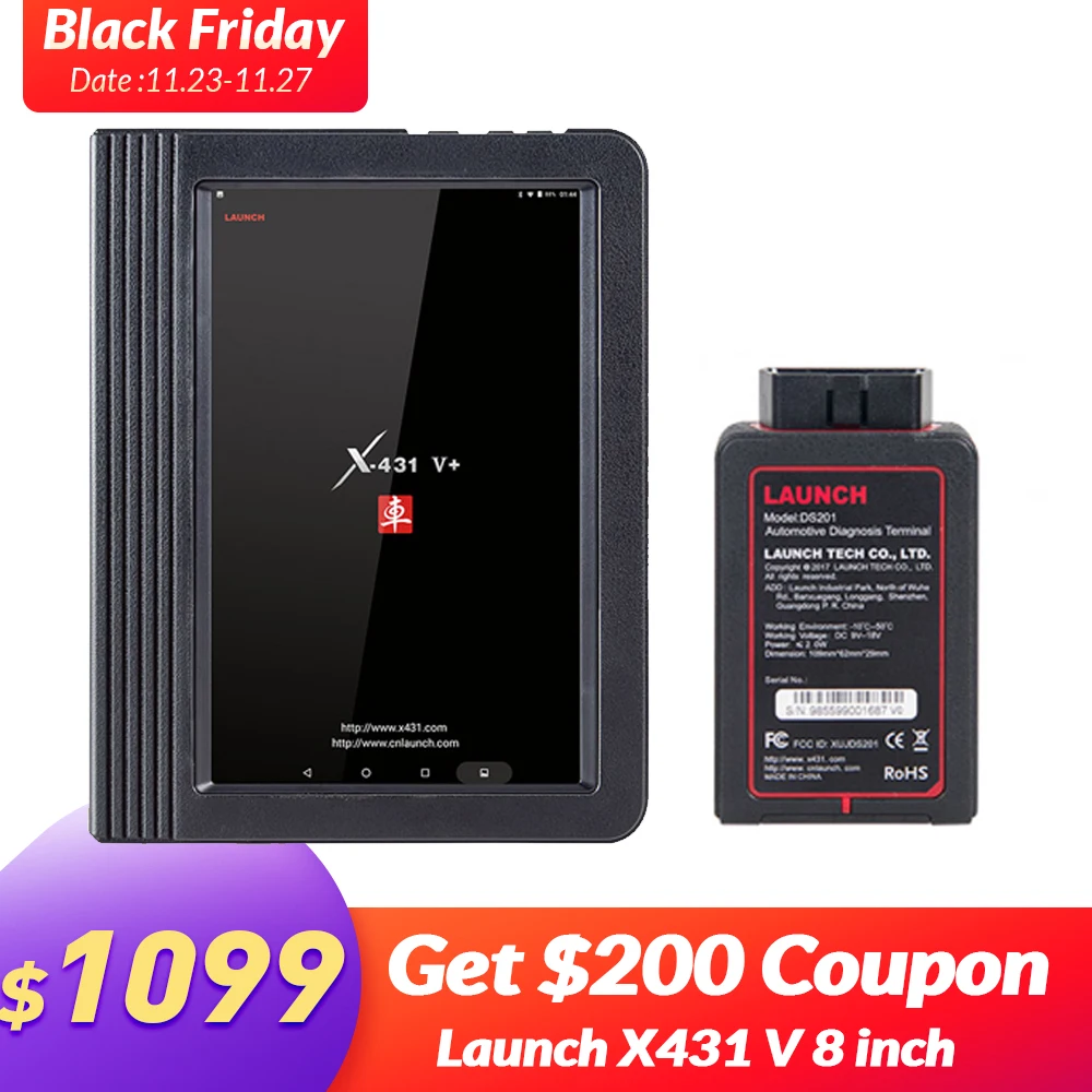 LAUNCH X431 V+ V plus as x-431 pro3 scanner full system OBD2 Wifi bluetooth Tablet Diagnostic Scan Tool 2 years free update
LAUNCH X431 V+ V plus as x-431 pro3 scanner full system OBD2 Wifi bluetooth Tablet Diagnostic Scan Tool 2 years free update