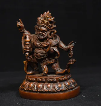 christmas 12CM Chinese Buddhism Boxwood Wood Carved Mahakala Wrathful Deity Buddha Statue halloween
christmas 12CM Chinese Buddhism Boxwood Wood Carved Mahakala Wrathful Deity Buddha Statue halloween