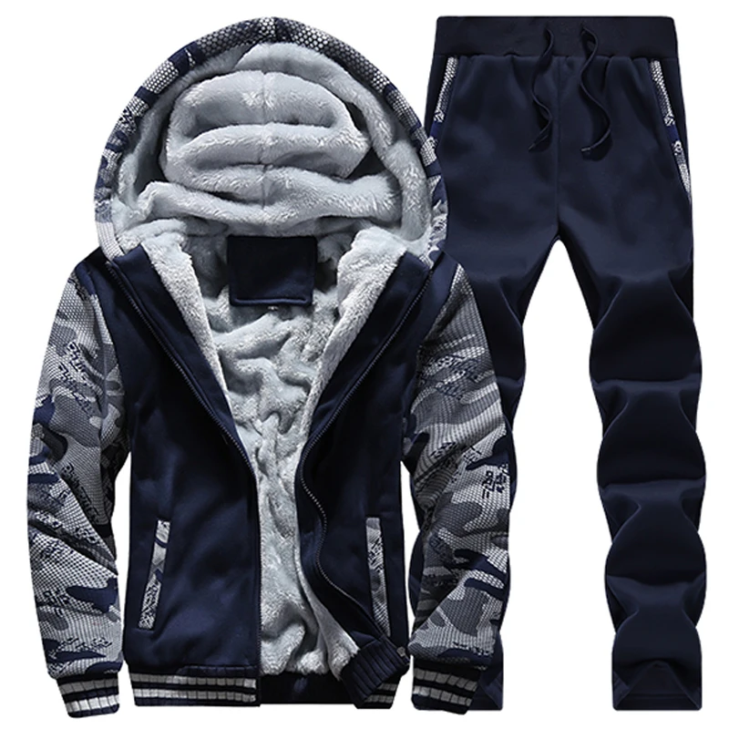 Winter Hoodies Men Sweatshirt + Pants Wadded Tracksuit Hooded Print Pattern Baseball Sportswear Camouflage Wool Hoodie 5XL Suit
Winter Hoodies Men Sweatshirt + Pants Wadded Tracksuit Hooded Print Pattern Baseball Sportswear Camouflage Wool Hoodie 5XL Suit