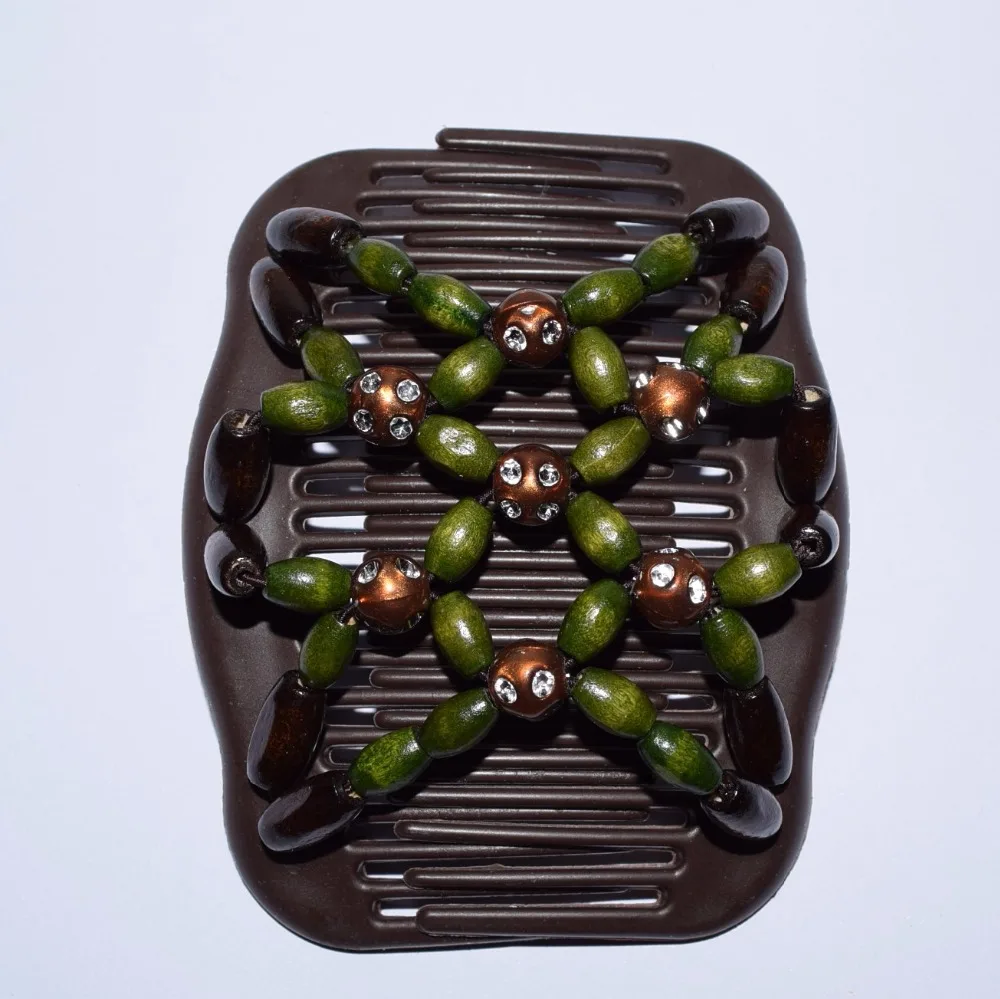 dark green and brown classical beads comb 20 pcs/lot royal pattern work lady hair accessory Easy to Use
dark green and brown classical beads comb 20 pcs/lot royal pattern work lady hair accessory Easy to Use
