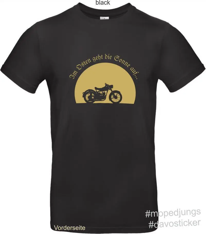 T-Shirt Im Osten Geht Die Sonne Auf - Rt 125 Mopedjungs Simson Mz Oldtimer Mopedfor Men 2019 New Short Sleeve Hoodies
T-Shirt Im Osten Geht Die Sonne Auf - Rt 125 Mopedjungs Simson Mz Oldtimer Mopedfor Men 2019 New Short Sleeve Hoodies