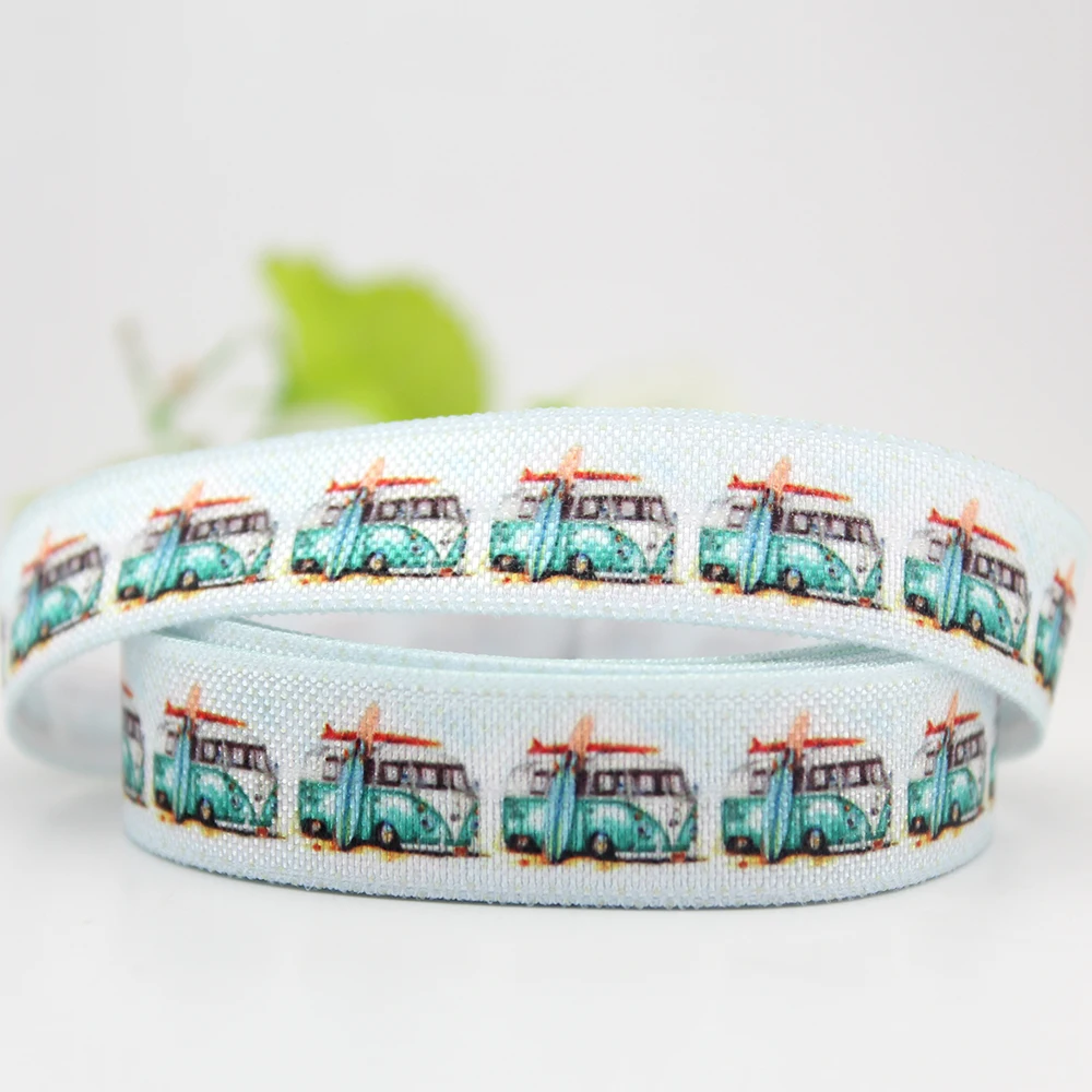 Cartoon Car 16mm FOE elastic ribbon 5/8" fold over elastic printed ribbons DIY headband sewing accessories tapes 10 yards
Cartoon Car 16mm FOE elastic ribbon 5/8" fold over elastic printed ribbons DIY headband sewing accessories tapes 10 yards