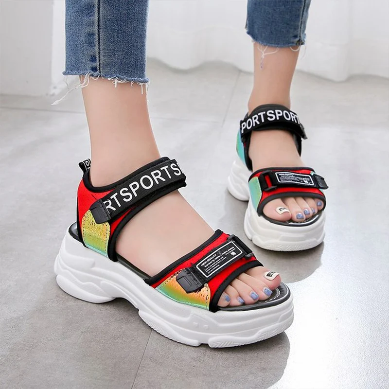 women sandals summer white wedge sandals Open Toe Platform Sandalias ladies gladiator sandals women Flat sandals 2019 New
women sandals summer white wedge sandals Open Toe Platform Sandalias ladies gladiator sandals women Flat sandals 2019 New