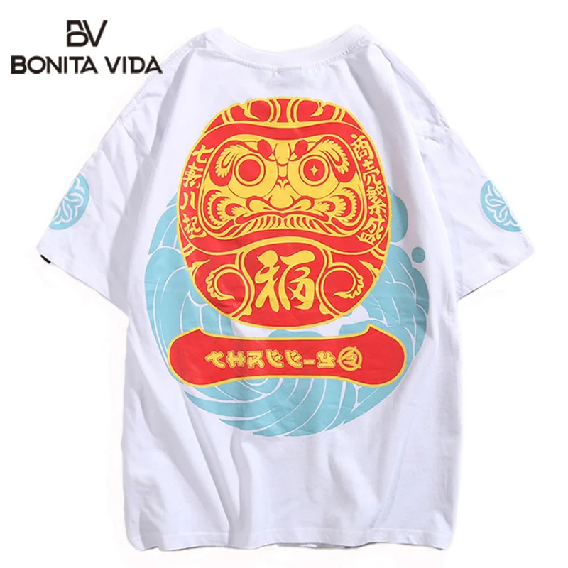 Bonita Vida Japanese Lucky Letter Printed Harajuku T shirts Men 2019 Summer Hip Hop Short Sleeve T-Shirt Tops Tees Streetwear
Bonita Vida Japanese Lucky Letter Printed Harajuku T shirts Men 2019 Summer Hip Hop Short Sleeve T-Shirt Tops Tees Streetwear