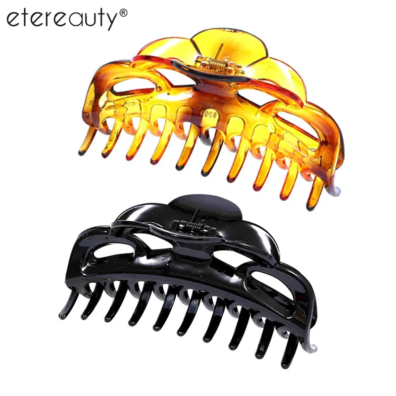2pcs Women Classic Hair Claw Clips Large Plastic Hair Clamp Hairpin Hair Accessories
2pcs Women Classic Hair Claw Clips Large Plastic Hair Clamp Hairpin Hair Accessories
