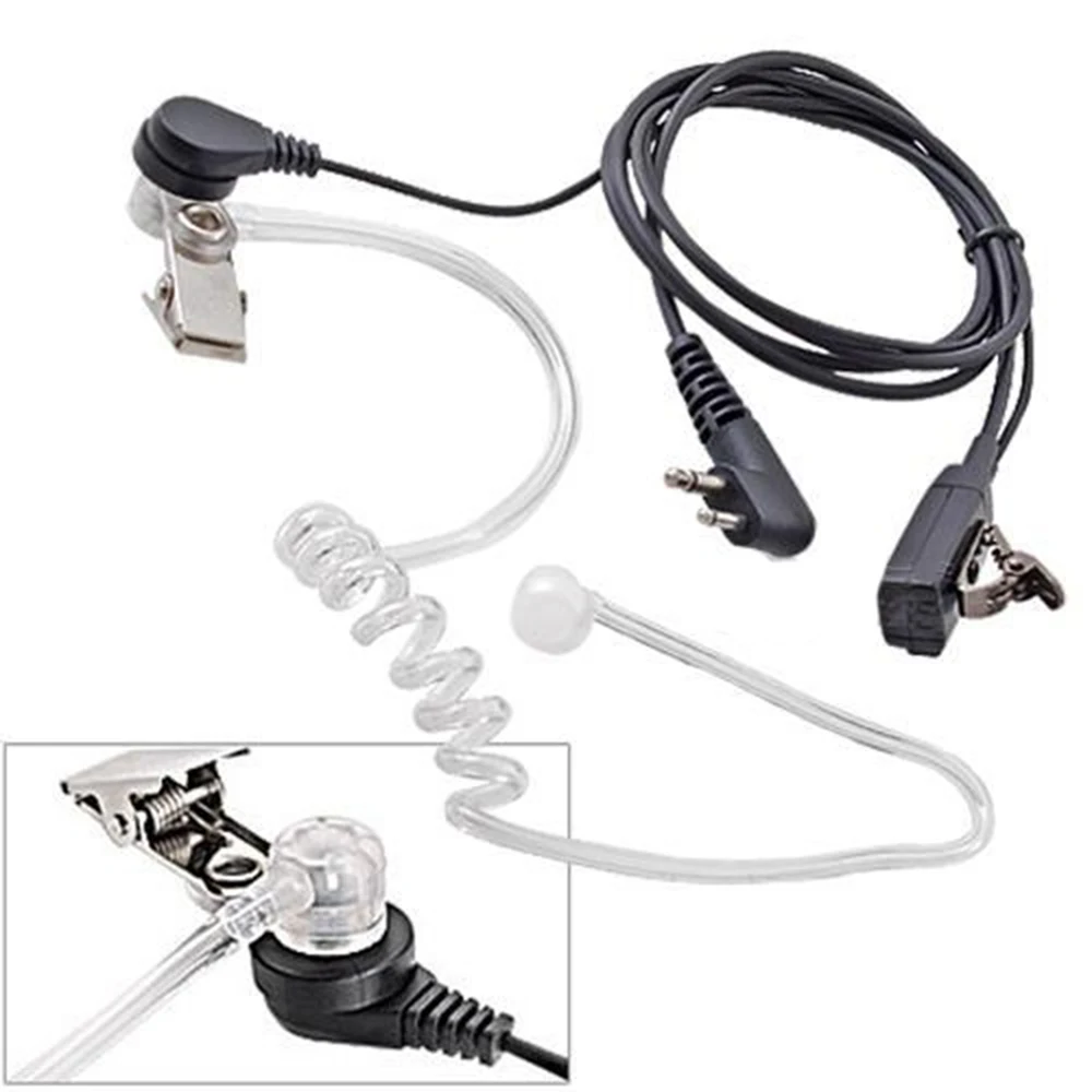 Гарнитура 2 PIN для Motorola Radio Covert Mic Акустическая трубка Наушники Профессиональные|pin